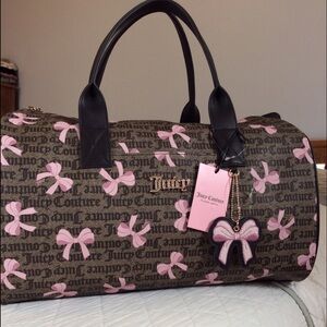 Juicy Couture pink Bow bag🎀
